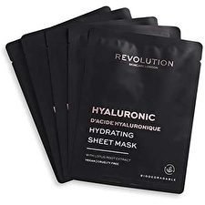 Revolution Skincare Biodegradable (hydrating Hyaluronic Acid Sheet Mask) Set (hydrating Hyaluronic Acid Sheet Mask)