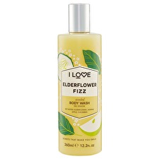 I Love Signature Collection Paraben-free Cleansing Elderflower Fizz Body Wash 360ml