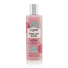 I Love English Rose Hydrating Shower Gel 360ml