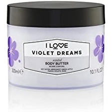 I Love Signature Collection Vegan Hydrating Violet Dreams Body Butter 330ml