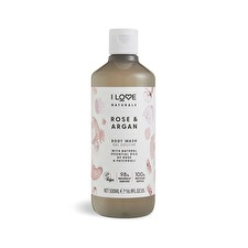 I Love Naturals Collection Vegan Hydrating Rose & Argan Body Wash 500ml