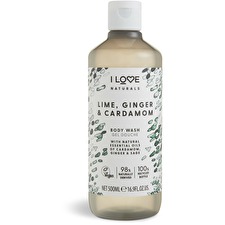 I Love Naturals Collection Vegan Nourishing Lime Ginger & Cardamom Body Wash 500ml