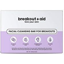 Breakout+aid Facial Cleansing Bar For Breakouts 100 G