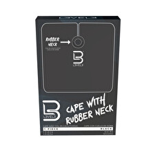 L3vel3 Cutting Cape W/ Rubber Neck Black