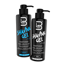 L3vel3 Shaving Gel Kit Aqua & Ice 500ml