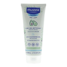 Mustela 2 In 1 Avocado Gentle Cleansing Cleansing Gel For Face & Hair 200ml