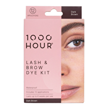 1000 Hour Eyelash & Brow Dye Kit Dark Brown