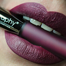 Bodyography Lip Lava Liquid Lipstick - Obsidian -Purple Maroon Matte