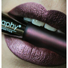 Bodyography Lip Lava Liquid Lipstick - Thunder Moon -Grey Purple Rose Metallic