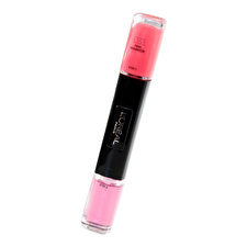 L`Oreal Paris L'oreal Paris Infallible Nail Polish 2-in-1 033 Pink Warrior 2x 5ml