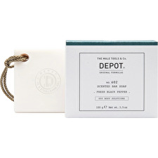 Depot 600 Body Solutions No. 602 Botanical Complex Cleansing Fresh Black Pepper Scented Soap Bar Spicy Notes 100 G