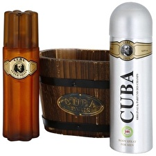 Cuba Gold Gift Set After Shave 100ml And Deospray Gold 200ml 100ml