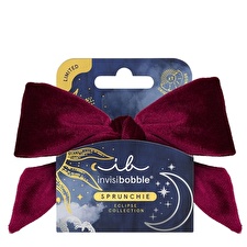 Invisibobble Sprunchie Original Eclipse Velvet Grace - Gumička Do Vlasů S Mašlí