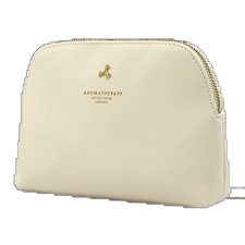 Aromatherapy Associates Textile Makeup Bag White