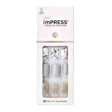 Kiss Self-adhesive Nails Impress Knock Out 30 Pcs