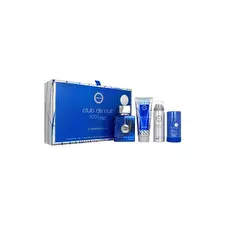 Armaf Club De Nuit Blue Iconic - Eau De Parfum 105ml & Solid Deodorant 75 G & Deodorant Spray 50ml & Shower Gel 100ml