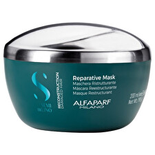 Alfaparf Milano Semi Di Lino Reparative Mask - Regenerating Hair Mask For Damaged Hair 200ml