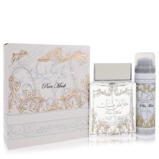 Lattafa Perfumes Pure Musk Gift Set Eau De Parfum 100ml & Deodorant Spray 100ml