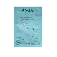 Melvita Nectar Pur Organic Pore-tight Scrub Mask For Face 4ml *sample