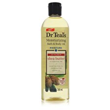 Dr Teal's Dr Teal's Moisturizing Bath & Body Oil Ultra Rich Shea Butter with Essential Oils, Jojoba Oil, Sweet Almond Oil and Cocoa Butter 260ml/8.8oz