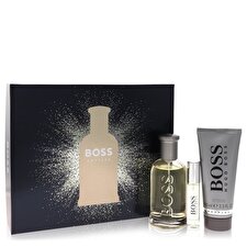 Hugo Boss Boss No. 6 Gift Set - Eau De Toilette Spray + 0.3 oz Mini Eau De Toilette Spray + 3.4 oz Shower Gel