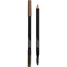 Gosh Defining Brow Eyebrow Cream Pencil & Brush 2-in-1 03 Grey Brown 1.2 G