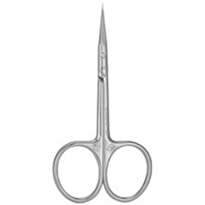 Staleks Cuticle Scissors With A Curved Tip Exclusive 21 Type 2 Magnolia (professional Cuticle Scissors With Hook)