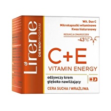 Lirene C+e Vitamin Energy Face Cream Moisturizining Cream 50ml
