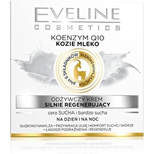 Eveline Cosmetics Coenzyme Q10 Goat's Milk Intensely Regenerating Day&night Cream - Pleťový Krém S Hydratačním účinkem 50ml