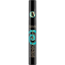 Eveline Cosmetics Extension Volume Waterproof Mascara Black - Voděodolná Prodlužující řasenka Pro Extra Objem 10ml 0ml
