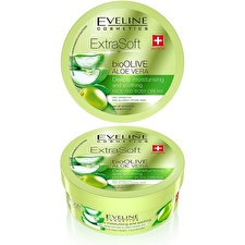 Eveline Cosmetics Extra Soft Bioolive Aloe Moisturising Face And Body Cream - Vyživující Krém Pro Zklidnění Pleti 200ml
