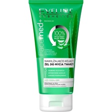 Eveline Cosmetics Facemed+ 100% Aloe Vera Moisturising And Soothing Facial Wash Gel 150ml