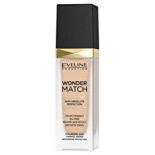 Eveline Cosmetics Wonder Match Skin Absolute Perfection Oil Free Liquid Foundation 16 Light Beige 30ml