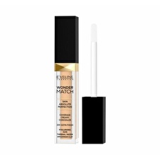 Eveline Cosmetics Wonder Match Hyaluronic Acid Satin Finish Cream Concealer 10 Light Vanilla 6.8ml