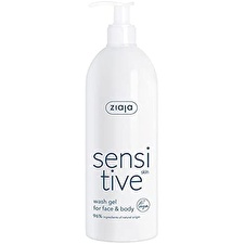 Ziaja Sensitive Face & Body Wash Gel 400ml