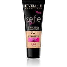 Eveline Cosmetics Selfie Time 2in1 Foundation & Concealer - Dlouhotrvající Make-up 2v1 30ml 0ml