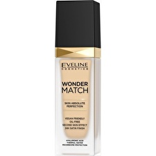 Eveline Cosmetics Wonder Match Skin Absolute Perfection Hydrating Liquid Foundation 05 Light Porcelain 30ml