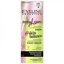 Eveline Cosmetics Insta Skin Care Skin Balance Mattifying And Detoxifying Face Cream - Detoxikační Krém Pro Problematickou Pleť 50ml