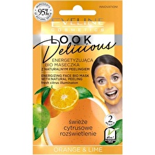 Eveline Cosmetics Look Delicious Illuminating Scrub Mask Weekly For Face 10ml