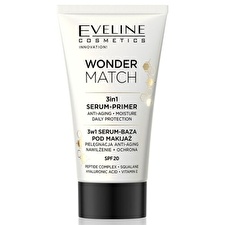 Eveline Cosmetics Wonder Match 3in1 Protecting Liquid Primer Spf 20 30ml