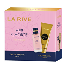 La Rive Her Choice Dárková Sada Eau De Parfum 100ml A Sprchový Gel 100ml 100ml