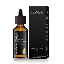 Nanoil Sweet Almond Oil - Oil For All Hair Types 50ml