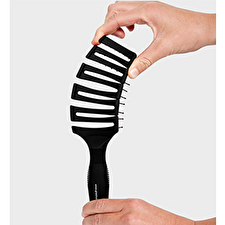 Glide Flexi Brush For Medium-coarse Hair Black