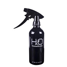 Cricket H2o Spray Bottle Black Sparkle 380ml