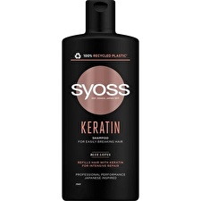 Syoss Shampoo For Faint And Easily Crushing Hair Keratin (shampoo) 500ml 440ml