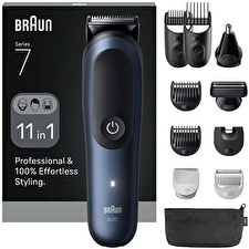 Braun Multifunctional Trimmer 11 In 1 Series 7 Aio7540 Dark Blue