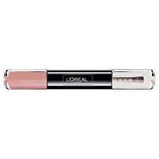 L`Oreal Paris L'oreal Paris Infallible Gel-effect Nail Polish 2-in-1 012 Forever Mink 2x 5ml
