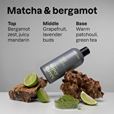 Attitude Super Leaves Matcha & Bergamot Shower Gel - Men's Shower Gel 415ml