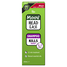 Moov Head Lice Shampoo 200ml - Lice/nits