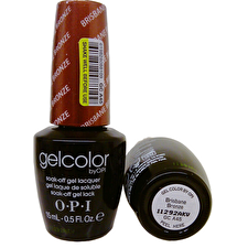 Opi Gel Color Semi-permanent Nail Polish Gc A45 Brisbane Bronze 15ml